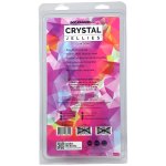 Doc Johnson Crystal Jellies Slim Model 15 cm z przyssawką, przezroczysty, smukły profil