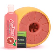 Doc Johnson GoodHead Grapefruit kompaktowa maszyna intymna ULTRASKYN, aromat