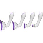 Doc Johnson Intimate Air System, 4 głowice silikonowe, 7 trybów wibracji, USB