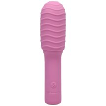 Doc Johnson Pocket Rocket Elite Mini silikonowy model 10 cm z wymienną nakładką, rożowy