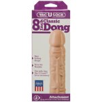 Doc Johnson Classic Dong 20 cm model z przyssawką, cielisty, kompatybilny z Vac-U-Lock