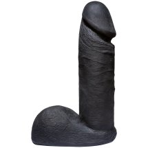Doc Johnson Code Black Vac-U-Lock 15cm nakładka UR3, anatomiczna podstawa czarna
