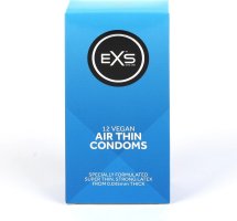 EXS Air Thin 12 szt. Ultraprzezroczyste Prezerwatywy Lateksowe 56 mm Bezzapachowe
