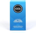 EXS Air Thin 12 szt. Ultraprzezroczyste Prezerwatywy Lateksowe 56 mm Bezzapachowe