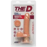 Doc Johnson Perfect D 18 cm - model z przyssawką i funkcją wibracji, anatomiczny ULTRASKYN