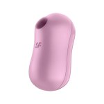 Satisfyer Cotton Candy – wibrator pulsacyjny 2w1 Air Pulse i wibracje, różowy, IPX7