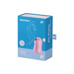 Satisfyer Cotton Candy – wibrator pulsacyjny 2w1 Air Pulse i wibracje, różowy, IPX7
