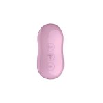 Satisfyer Cotton Candy – wibrator pulsacyjny 2w1 Air Pulse i wibracje, różowy, IPX7