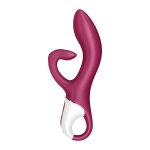 Satisfyer Embrace Me – podwójny model silikonowy z elastycznym uchwytem, 2 silniki