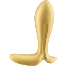 Satisfyer Intensity – silikonowy korek z wibracją Bluetooth, wodoodporny model IPX7