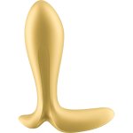 Satisfyer Intensity – silikonowy korek z wibracją Bluetooth, wodoodporny model IPX7