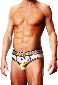 Prowler Majtki męskie na pasku, otwarty tył XXL, Progress Pride, elastyczny pas