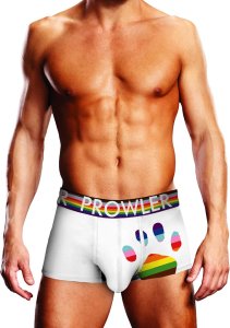 Prowler PAW TRUNK XL – bokserki męskie grafitowe, motyw łapy, pas Progress Pride