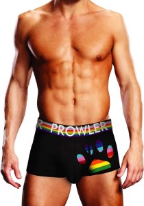 Prowler Bokserki PAW TRUNK S czarne z motywem łapy, elastyczny pas, rozmiar S