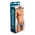 Prowler Majtki męskie Jockstrap Progress Pride czarne M, anatomiczna kieszeń