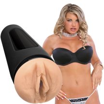 Doc Johnson Main Squeeze Vicky Vette ULTRASKYN, system regulacji nacisku, podwójna nasadka