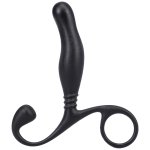 Doc Johnson Prostate Massager czarny, anatomiczny model ABS, kompaktowy rozmiar