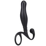 Doc Johnson Prostate Massager czarny, anatomiczny model ABS, kompaktowy rozmiar