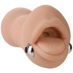 Doc Johnson Vicky Quickie UR3 – kompaktowy model ust 15cm transparentny, anatomiczny