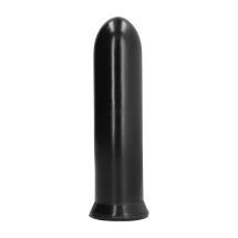 All Black Model 48 czarny, anatomiczny model 19 cm, gładka powierzchnia