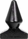 All Black Korek anatomiczny z rowkami 18,5 cm czarny – Ergonomiczny model PVC