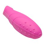 XR Brands Frisky Finger G silikonowy stymulator punktu G, różowy, ergonomiczny na palec