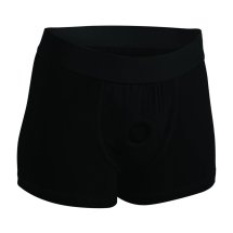 XR Brands Active Style XXL Slipki z elastycznym pierścieniem uszczelniającym, czarne