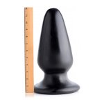XR Brands Master Series Plug XXXL duży model anatomiczny, czarny TPR 24 cm