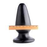 XR Brands Master Series Plug XXXL duży model anatomiczny, czarny TPR 24 cm