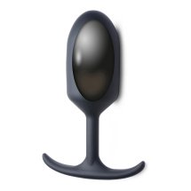 XR Brands Heavy Hitter Comfort Plug – duży model anatomiczny silikonowy z metalowym obciążnikiem 260g