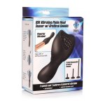 XR Brands Master Series Sonic Drive model z funkcją dźwięku, wibracji i trzema aplikatorami