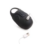 XR Brands masażer silikonowy do stref intymnych z funkcją wibracji, IPX7, ładowanie USB