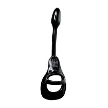 Perfect Fit Armour Tug Lock Small czarny – system intymny 2w1, anatomiczny pierścień i korek