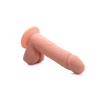 Curve Toys wibrujący model silikonowy 20,5 cm z pilotem, podstawa z przyssawką