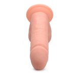 Curve Toys wibrujący model silikonowy 20,5 cm z pilotem, podstawa z przyssawką