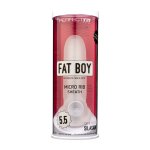 Perfect Fit Fat Boy Micro Rib Sheath 14 cm – osłona anatomiczna SilaSkin, mikro-żebrowana