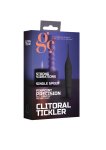 GC by Shots Precyzyjny stymulator impulsowy, fioletowy, 16 cm, ABS, cichy silnik