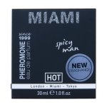 HOT Miami Spicy Perfumowany Spray 30 ml – zapach z nutą feromonów dla mężczyzn