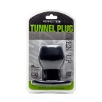 Perfect Fit Tunnel Plug XL Przezroczysty – anatomiczny korek tunelowy z otworem