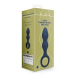 Loveline Korek Anatomiczny Duży Baltic Blue – model łezka, silikon medyczny, niebieski