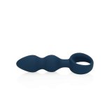 Loveline Korek anatomiczny średni Baltic Blue – silikon medyczny, kształt łezki, niebieski
