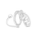 ManCage Chastity System z plugiem 9 cm – poliwęglan, regulacja rozmiaru, wentylacja