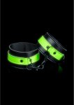 Ouch! Glow in the Dark – mankiety na kostki fluorescencyjne, regulowane, miękka wyściółka