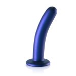 Ouch! Smooth Silicone Anatomiczny Model z Przyssawką 14,5 cm, Metaliczny Kolor