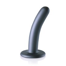 Ouch! Smooth Silicone G-Spot 12 cm, Model Anatomiczny z Przyssawką, Fioletowy