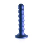 Ouch! Silikonowy Model z Koralikami, Przyssawka, Metaliczny, 13 cm, Segmentowy