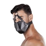 Ouch! Head Harness z osłoną ust i oddychającym kulkowym elementem, regulowany