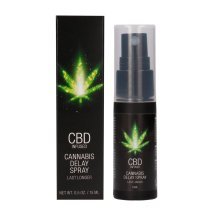 Pharmquests Shots CBD Delay Spray z olejem konopnym 15 ml, pielęgnacyjny, wygodna aplikacja