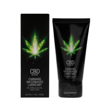 Pharmquests Shots Lubrykant CBD na bazie wody 50ml, bezzapachowy, do akcesoriów i prezerwatyw