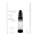 Shots Luv Pumped automatyczna pompka prożniowa USB 20 cm, miękka tuleja silikonowa